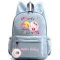 Sanrio Hello Kitty Estudante mochila bonito orelhas de coelho meninas menino dos desenhos animados crianças mochila leve feminino sacos à prova dwaterproof água presente