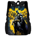 Super herói b-batmans logotipo mochila escolar infantil com bolsa de ombro sacos de lápis sacos de escola para meninos meninas melhor presente