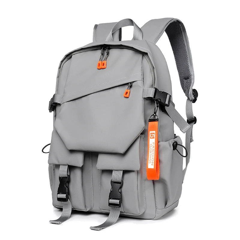 Mochila masculina de luxo de alta qualidade 15.6 mochila para laptop de alta capacidade à prova d'água bolsa de viagem fashion mochilas escolares para homens