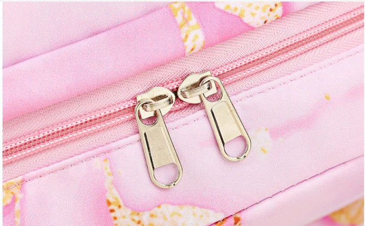3 Pçs/set Olá Kitty Estudante Menino Menina Mochila Colorida Crianças Adolescente Dos Desenhos Animados Escola Bookbag com Lancheira