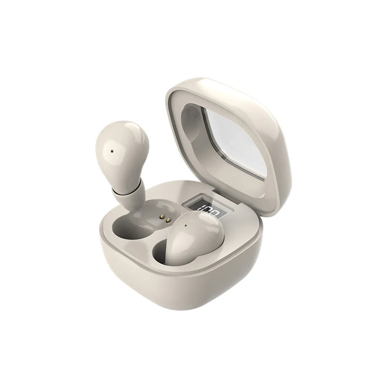 Mini fones de ouvido invisíveis bluetooth 5.3 tws sem fio heasets alta fidelidade estéreo redução ruído para iphone xiaomi